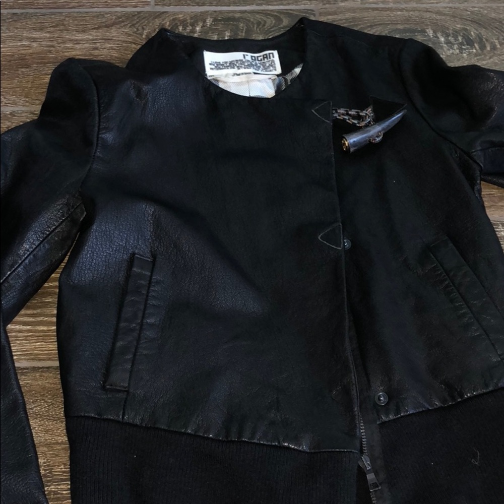 Rogan Women Leather Jacket